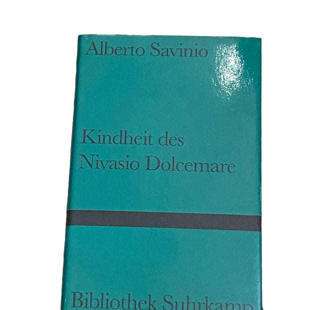 5639 Alberto Savinio KINDHEIT DES NIVASIO DOLCEMARE HC