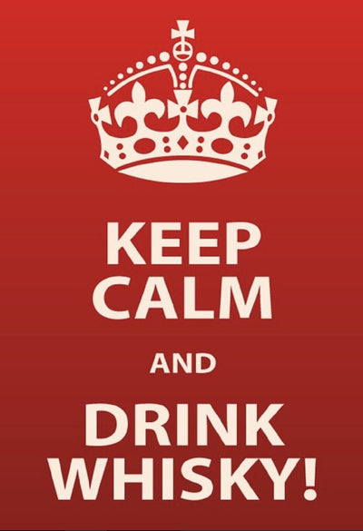 Schild Keep calm and drink Whisky Bat Pub  12x18/20x30/30x40 Blech oder Holz