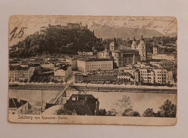 Salzburg mit Festung Österreich 600095A gr