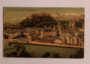 Salzburg mit Festung Österreich 600092A gr