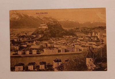 Salzburg mit Festung Österreich 600099A gr