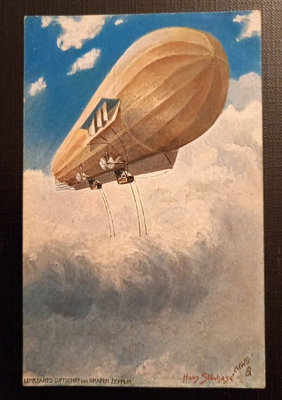 Lenkbares Luftschiff Des Grafen Zeppelin Ga