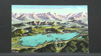 Panorama vom Wörthersee und Umgebung aus der Vogelschau JW 500242 F