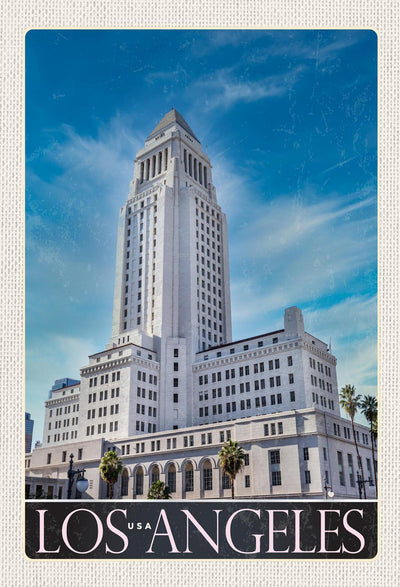 Schild Spruch Los Angeles USA Vereinigte Staaten von Amerika Gebäude JW