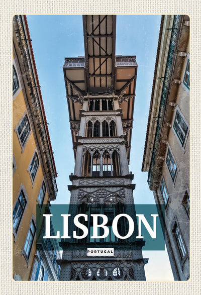 Schild Spruch Lisbon Portugal Lissabon Häuserfront JW